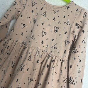 Cartwheels by Charlie Paige Camping print dress